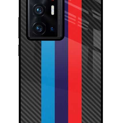 BMW Stripes Pattern Vivo X70 Pro+ Glass Case