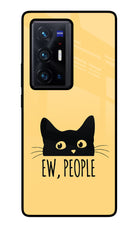 Ew People Catitude Vivo X70 Pro+ Glass Case