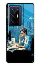 Focused Hustler (AI Generated) Vivo X70 Pro+ Glass Case