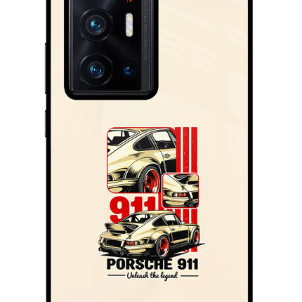 Classic Porsche 911 Vivo X70 Pro+ Glass Case