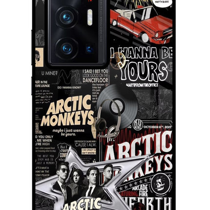 Arctic Monkeys Vivo X70 Pro+ Glass Case