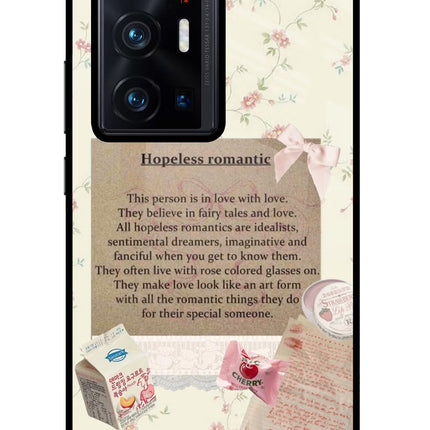 Hopeless Romantic Vivo X70 Pro+ Glass Case