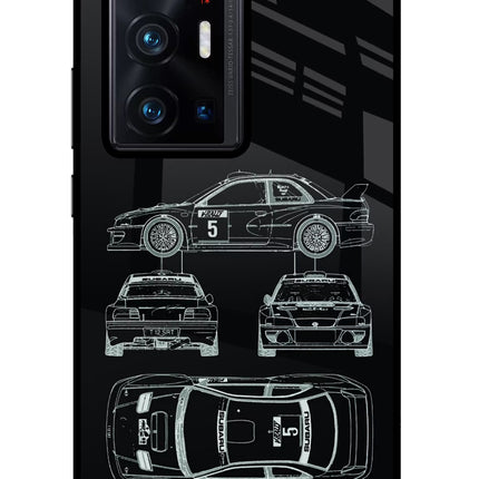 WRC'99 Vivo X70 Pro+ Glass Case