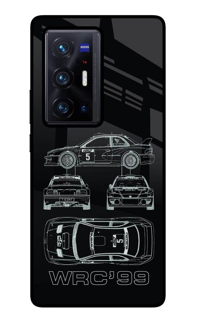 WRC'99 Vivo X70 Pro+ Glass Case