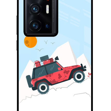 Mountain Trail Beast Vivo X70 Pro+ Glass Case