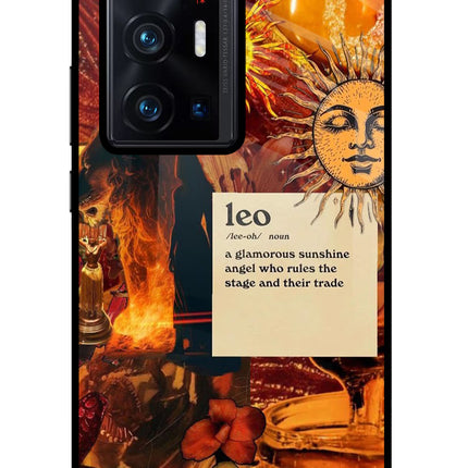 Leo Zodiac Vivo X70 Pro+ Glass Case