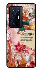 Sagittarius Zodiac Vivo X70 Pro+ Glass Case