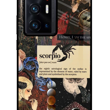 Scorpio Zodiac Vivo X70 Pro+ Glass Case