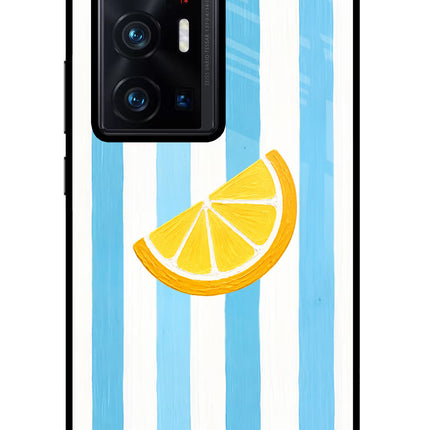 Summer Lemon Vivo X70 Pro+ Glass Case