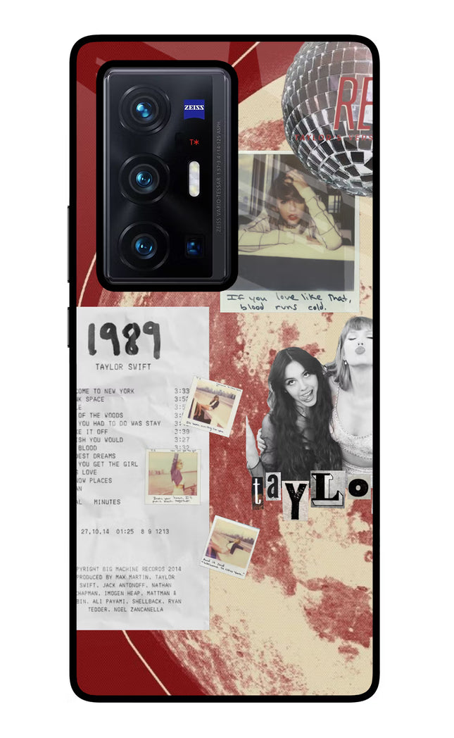 Taylor Swift Vivo X70 Pro+ Glass Case