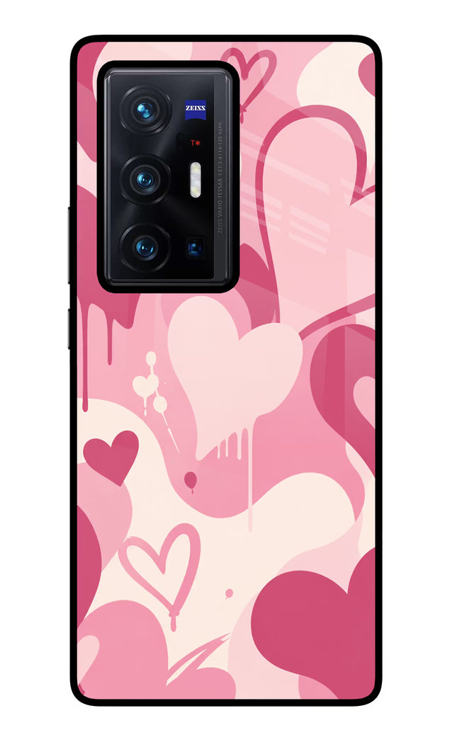 Hearty case Vivo X70 Pro+ Glass Case