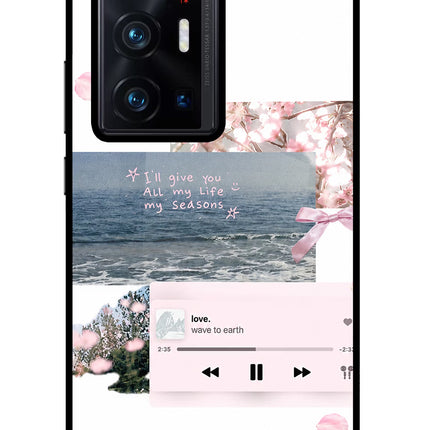 Wave to earth Vivo X70 Pro+ Glass Case