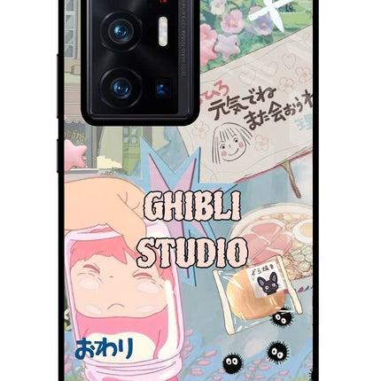 Studio Ghibli Vivo X70 Pro+ Glass Case