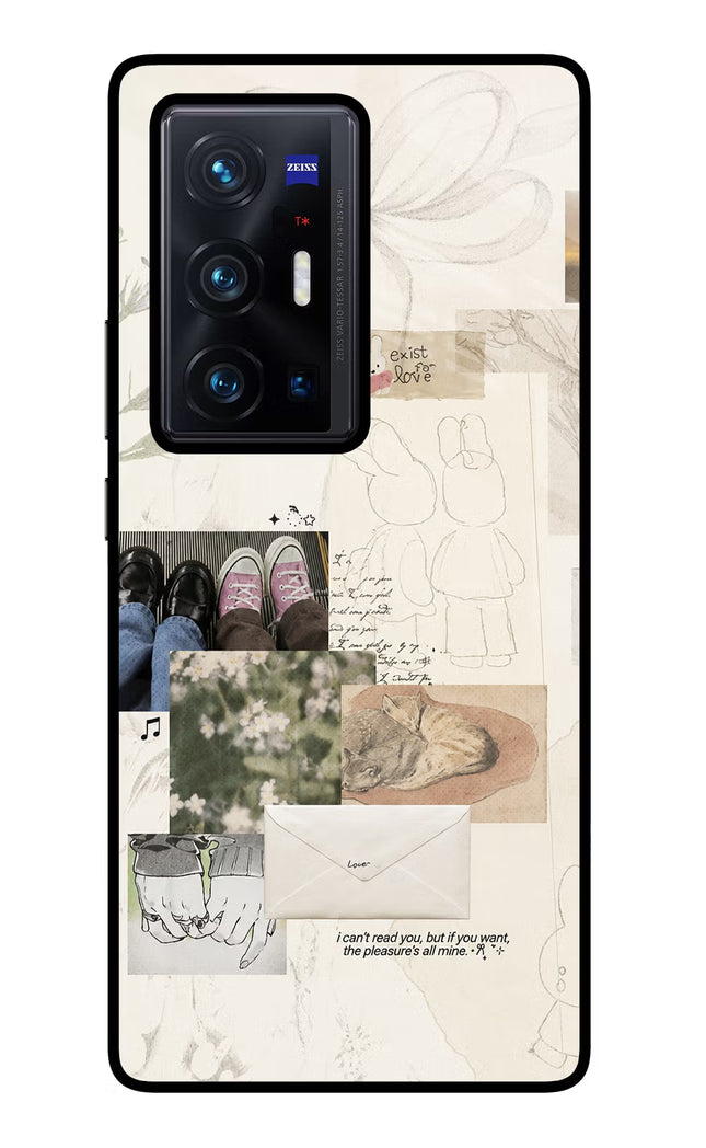 Soft Aesthetic Vivo X70 Pro+ Glass Case