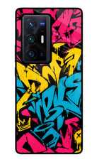 Graffiti Vibe Vivo X70 Pro+ Glass Case