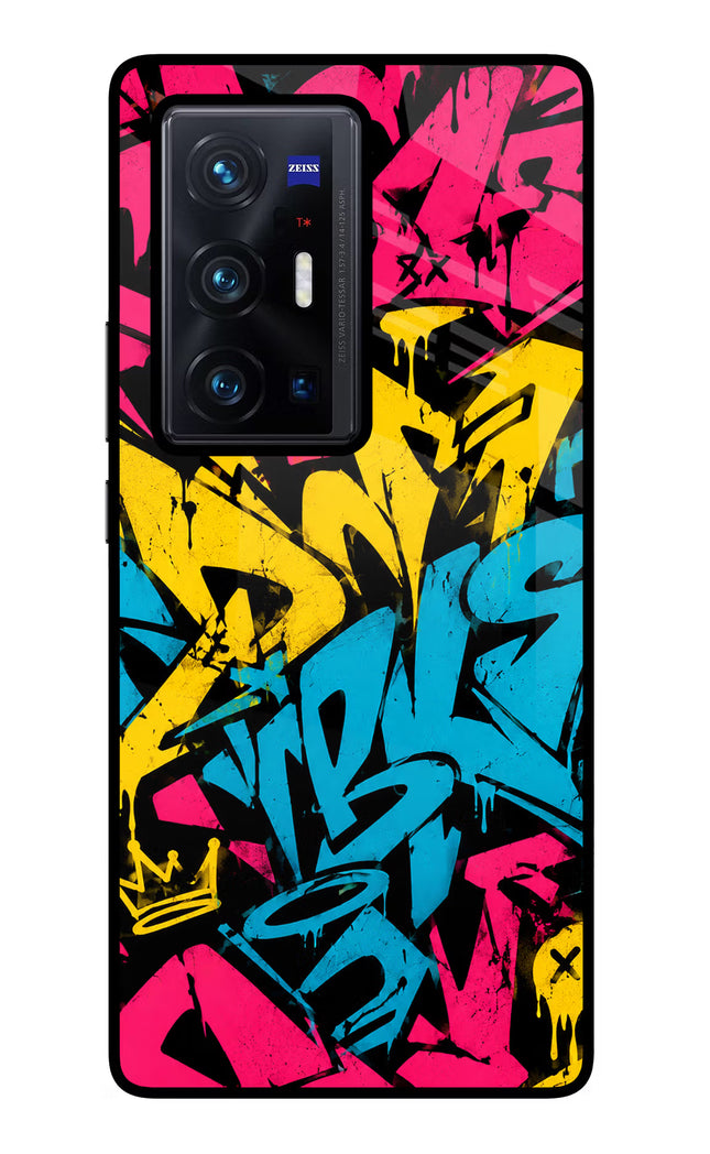 Graffiti Vibe Vivo X70 Pro+ Glass Case