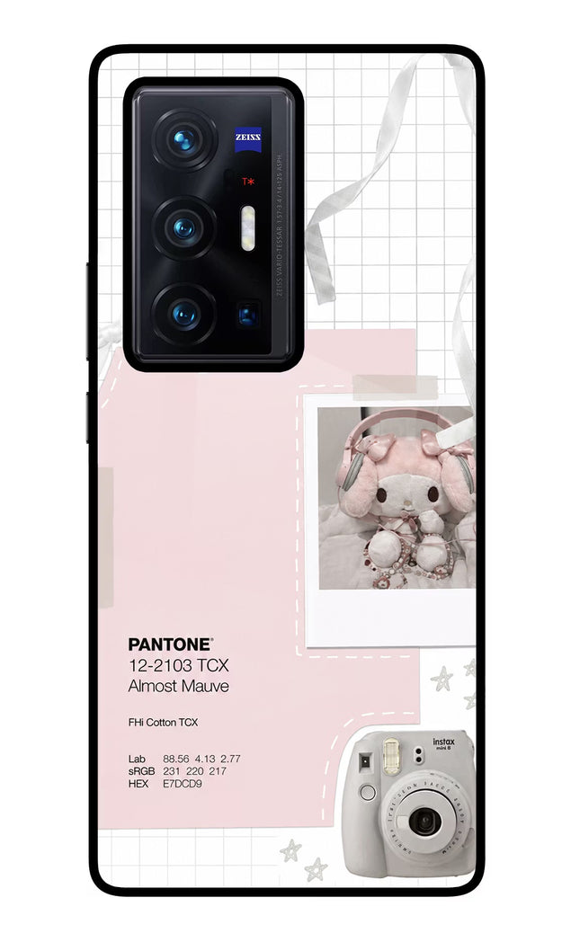 Pantone Asthetic Vivo X70 Pro+ Glass Case