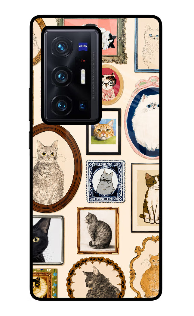 Mirror Cats Vivo X70 Pro+ Glass Case