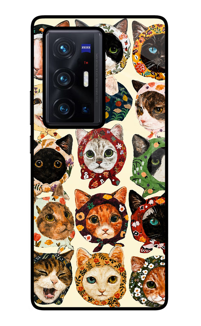 Cool Cat Vivo X70 Pro+ Glass Case