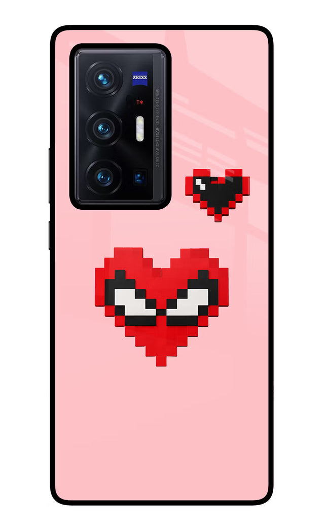 Gwen Heart Vivo X70 Pro+ Glass Case