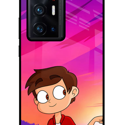 Marco Sunset Vivo X70 Pro+ Glass Case