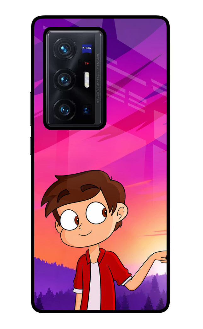 Marco Sunset Vivo X70 Pro+ Glass Case