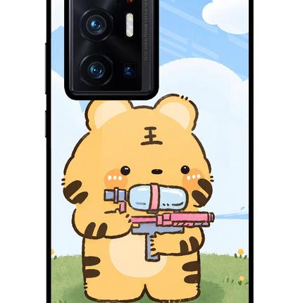 Tiger Treat Vivo X70 Pro+ Glass Case