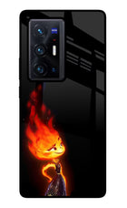 Ember Flame Vivo X70 Pro+ Glass Case