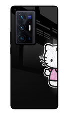 Kitty Charm Vivo X70 Pro+ Glass Case