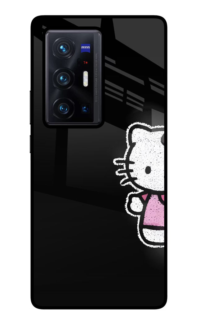 Kitty Charm Vivo X70 Pro+ Glass Case