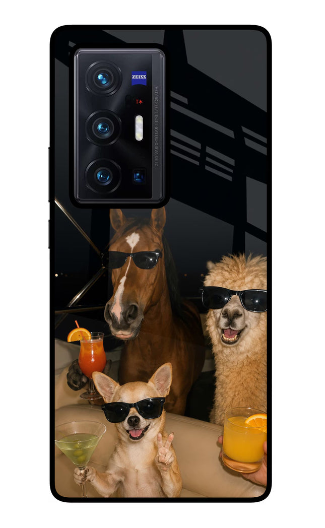 Party Squad Vivo X70 Pro+ Glass Case