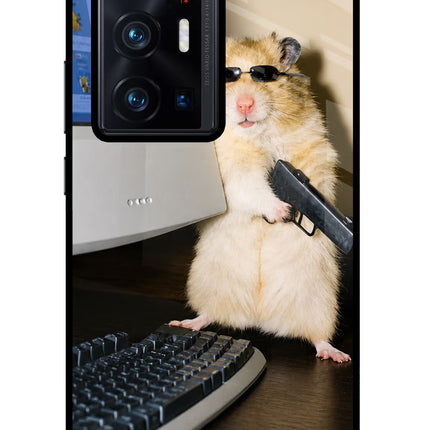 Hacker Hamster Vivo X70 Pro+ Glass Case
