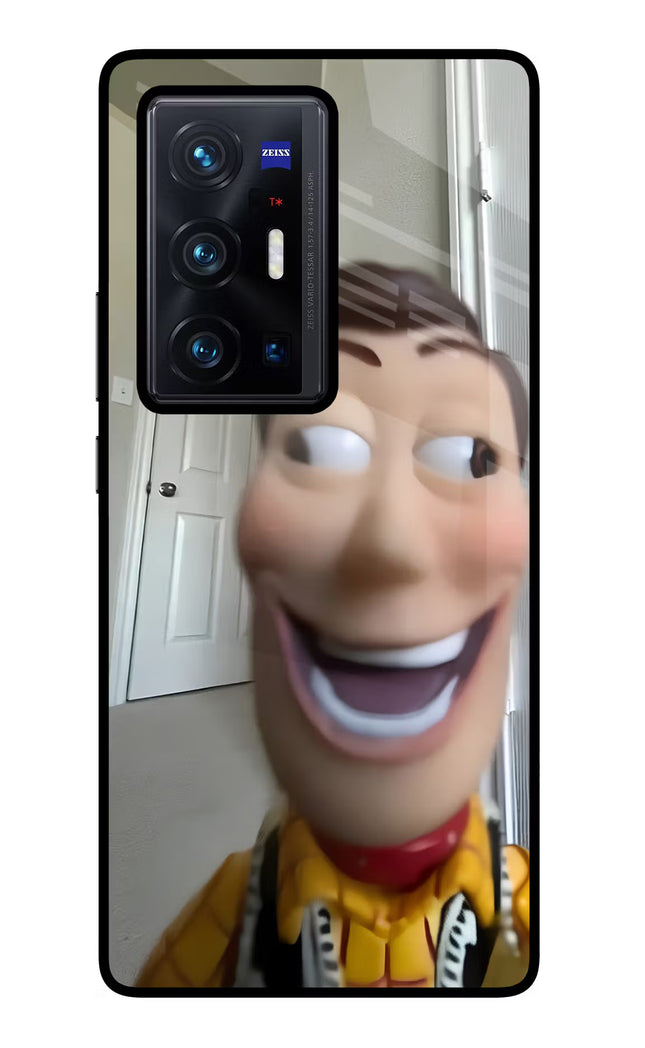 Side Eye Woody Vivo X70 Pro+ Glass Case