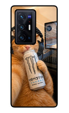 Gamer Cat Energy Vivo X70 Pro+ Glass Case