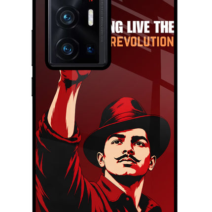 Bhagat Singh Revolution Vivo X70 Pro+ Glass Case