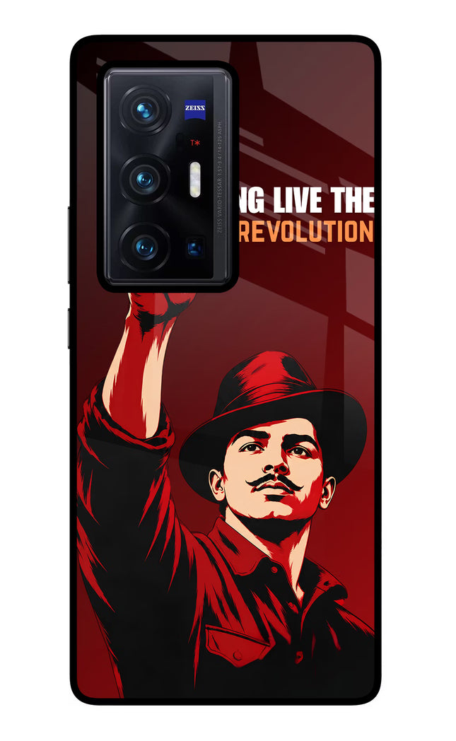 Bhagat Singh Revolution Vivo X70 Pro+ Glass Case