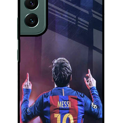 Messi Samsung S22 Glass Case