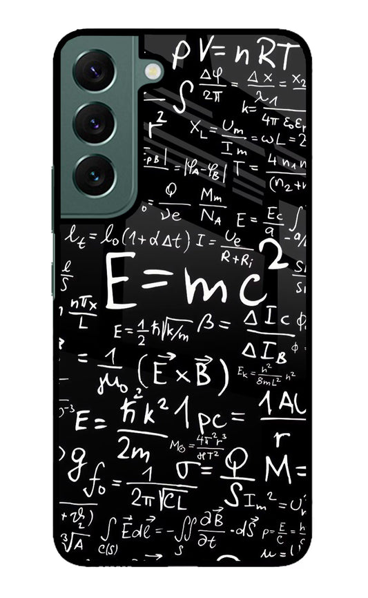 Physics Formula Samsung S22 Glass Case