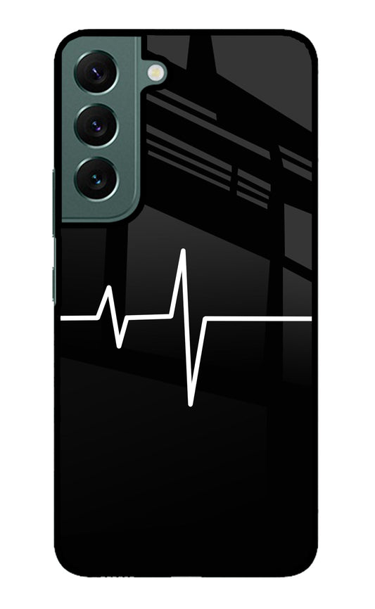 Heart Beats Samsung S22 Glass Case