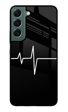 Heart Beats Samsung S22 Glass Case