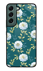 Flowers Samsung S22 Glass Case