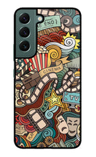 Cinema Abstract Samsung S22 Glass Case