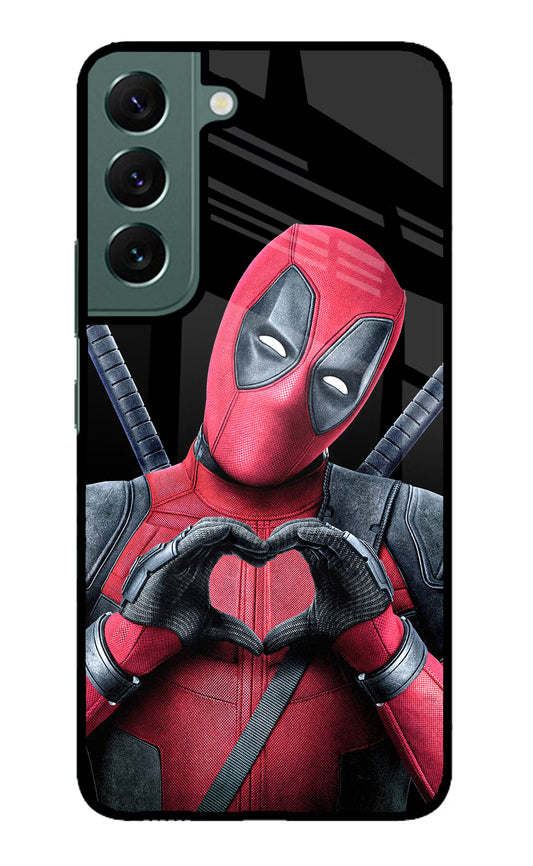 Deadpool Samsung S22 Glass Case