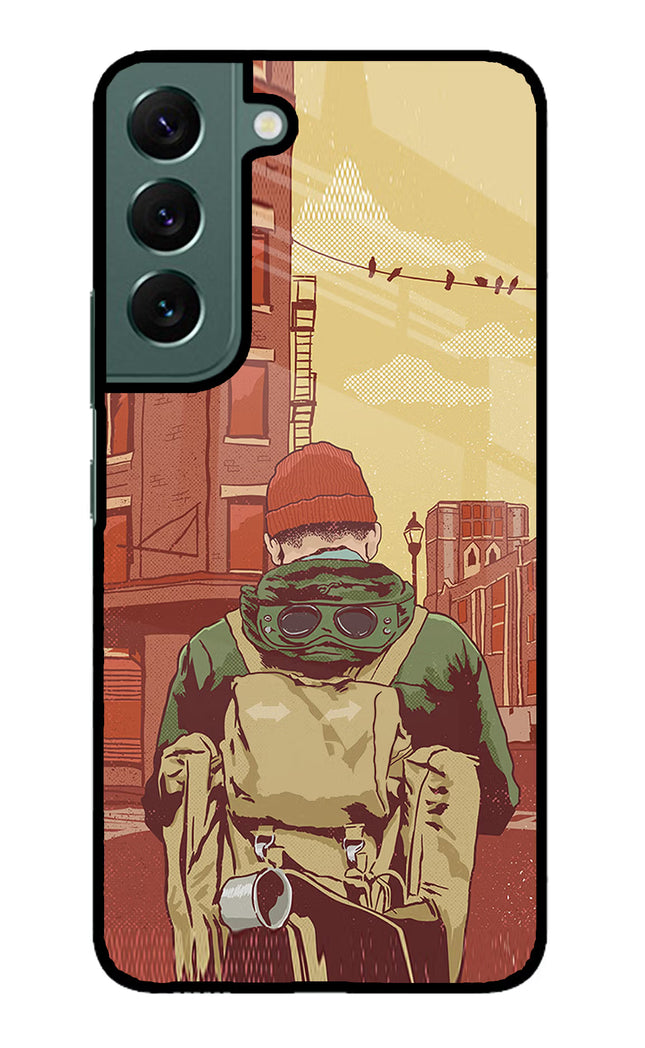 Adventurous Samsung S22 Glass Case