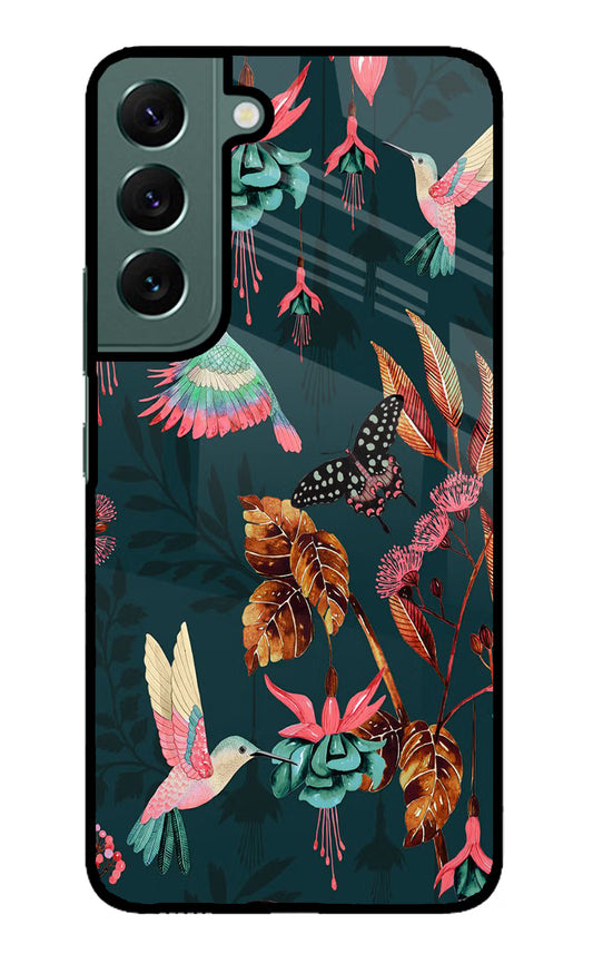 Birds Samsung S22 Glass Case