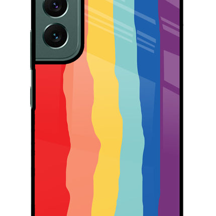 Rainbow Samsung S22 Glass Case