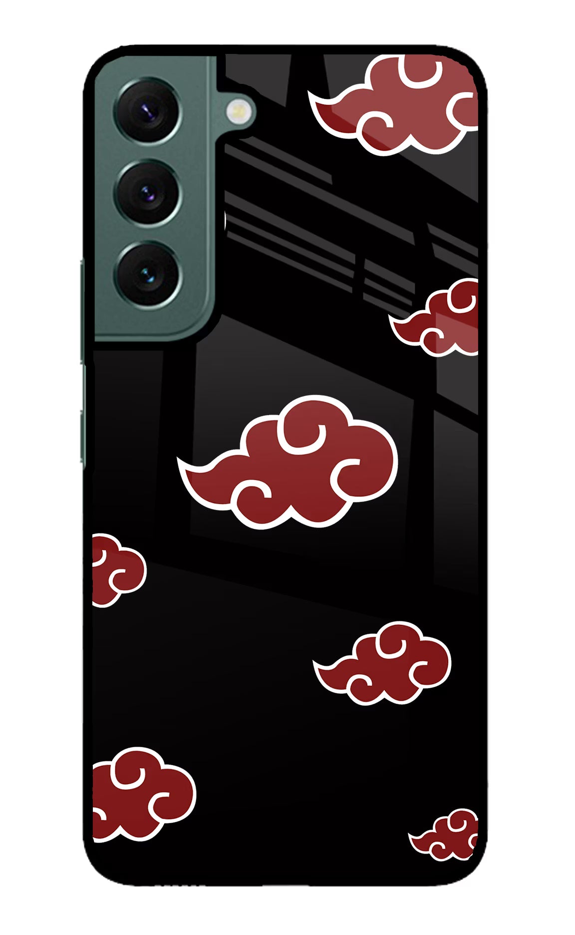 Akatsuki Samsung S22 Glass Case Back Cover by Casekaro