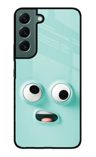 Funny Cartoon Samsung S22 Glass Case