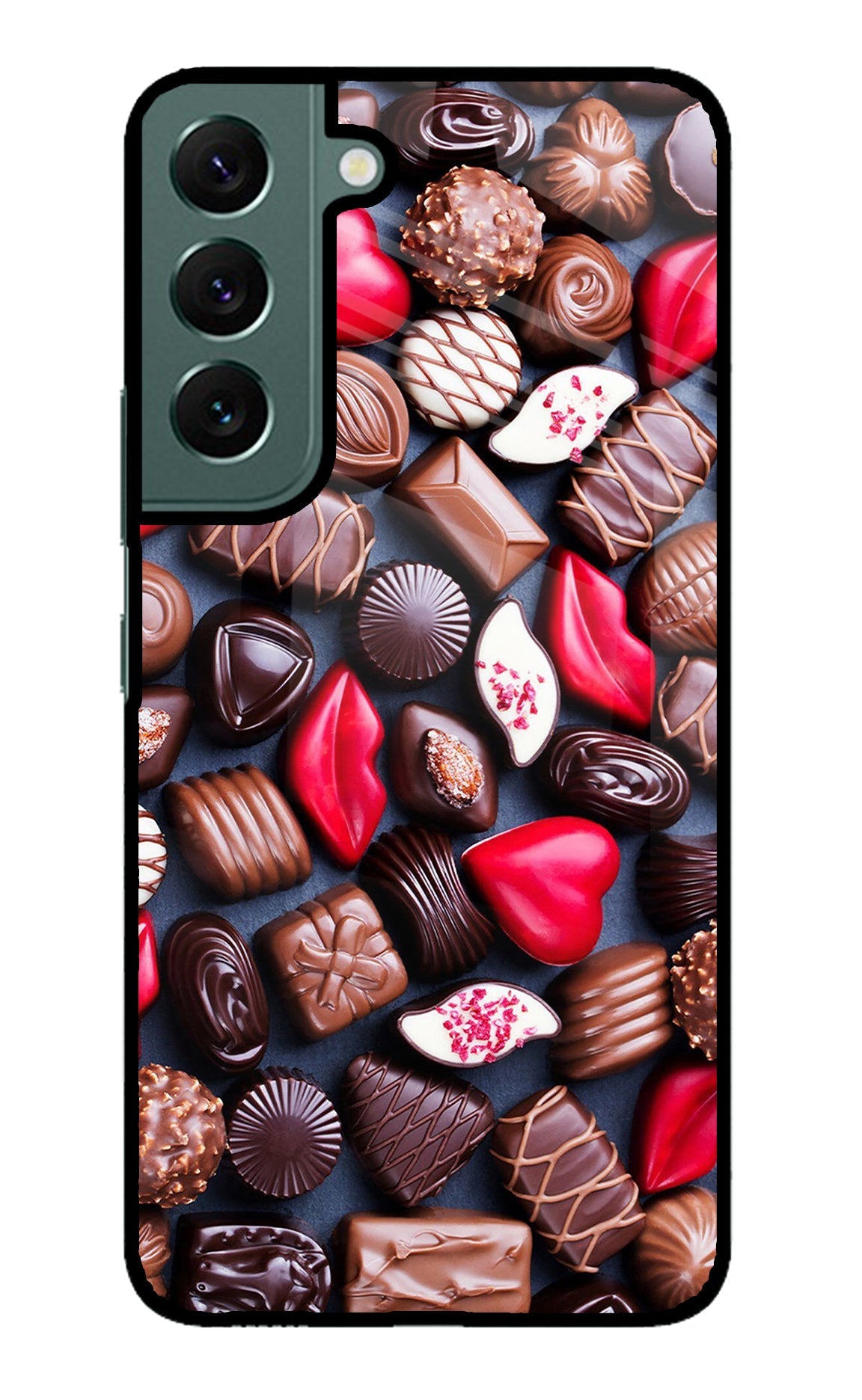 Chocolates Samsung S22 Glass Case