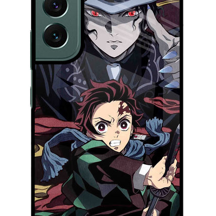 Demon Slayer Samsung S22 Glass Case